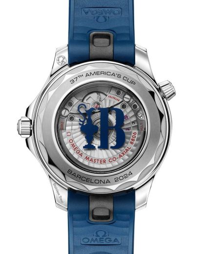 Omega America’s Cup Seamaster Diver 300M 42 mm, staal met rubberen band 210.32.42.20.04.002 - Afbeelding 2