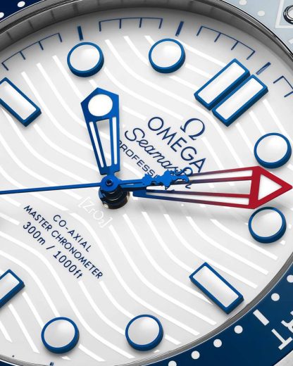 Omega America’s Cup Seamaster Diver 300M 42 mm, staal met rubberen band 210.32.42.20.04.002 - Afbeelding 4