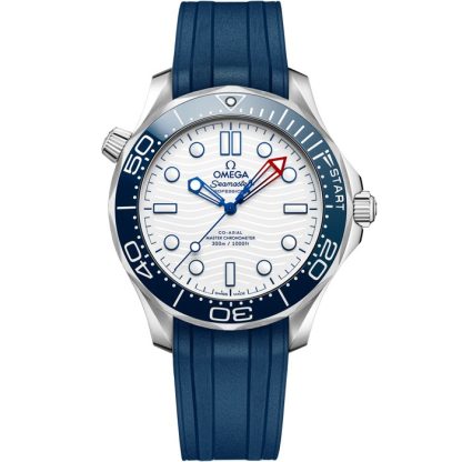 Omega America’s Cup Seamaster Diver 300M 42 mm, staal met rubberen band 210.32.42.20.04.002