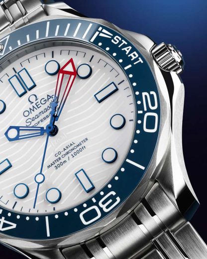 Omega America’s Cup Seamaster Diver 300M 42 mm, staal met staal 210.30.42.20.04.002 - Afbeelding 5
