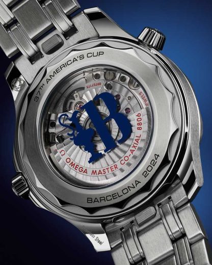 Omega America’s Cup Seamaster Diver 300M 42 mm, staal met staal 210.30.42.20.04.002 - Afbeelding 6
