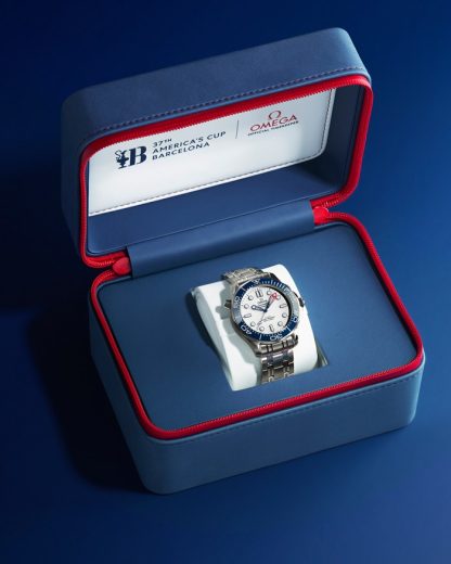Omega America’s Cup Seamaster Diver 300M 42 mm, staal met staal 210.30.42.20.04.002 - Afbeelding 7