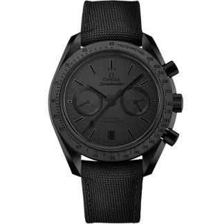 Omega Black Black Speedmaster Dark Side of the Moon 44,25 mm, zwart ceramic met gecoate nylon stoffen band 311.92.44.51.01.005
