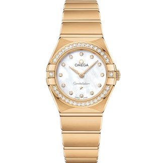 Omega Constellation 25 mm, geelgoud met geelgoud 131.55.25.60.55.002