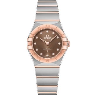 Omega Constellation 25 mm, staal - Sedna™ gold met staal - Sedna™ gold 131.20.25.60.63.001
