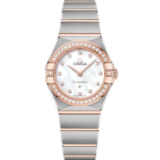 Omega Constellation 25 mm, staal - Sedna™ gold met staal - Sedna™ gold 131.25.25.60.55.001