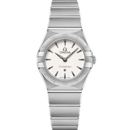 Omega Constellation 25 mm, staal met staal 131.10.25.60.02.001