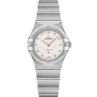 Omega Constellation 25 mm, staal met staal 131.10.25.60.52.001
