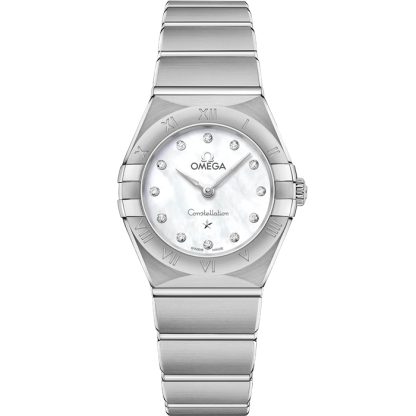 Omega Constellation 25 mm, staal met staal 131.10.25.60.55.001