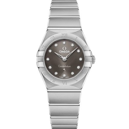 Omega Constellation 25 mm, staal met staal 131.10.25.60.56.001