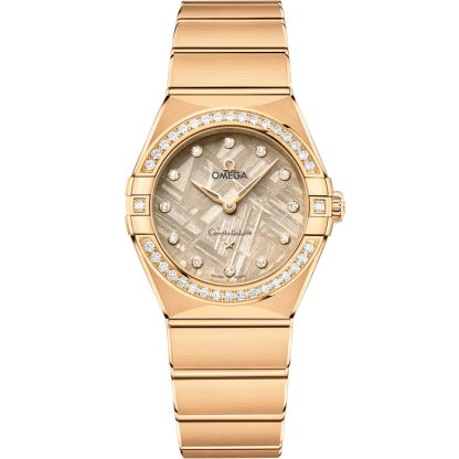 Omega Constellation 28 mm, geelgoud met geelgoud 131.55.28.60.99.006
