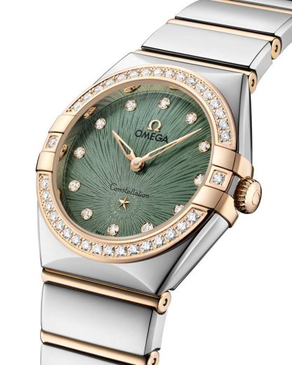 Omega Constellation 28 mm, staal - Moonshine™ gold met staal - Moonshine™ gold 131.25.28.60.60.001 - Afbeelding 3