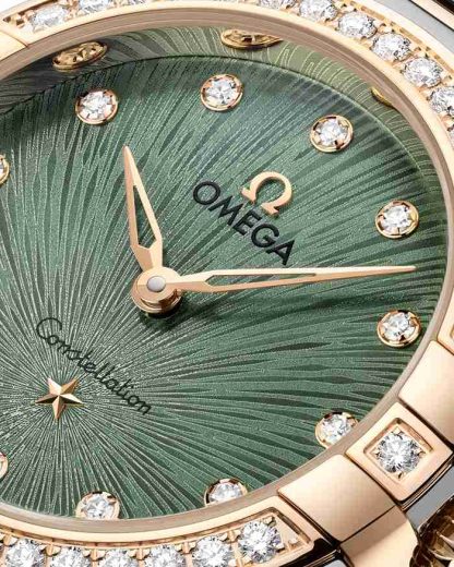 Omega Constellation 28 mm, staal - Moonshine™ gold met staal - Moonshine™ gold 131.25.28.60.60.001 - Afbeelding 4