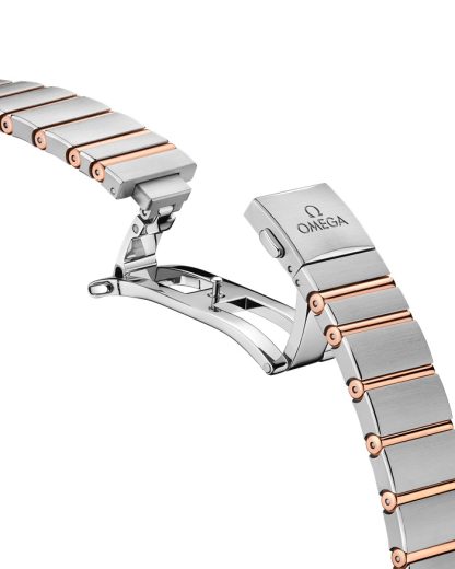 Omega Constellation 28 mm, staal - Sedna™ gold met staal - Sedna™ gold 131.25.28.60.55.001 - Afbeelding 4