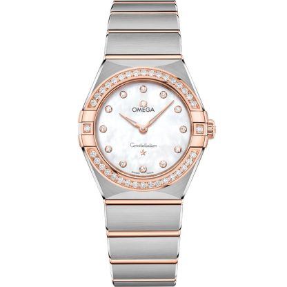 Omega Constellation 28 mm, staal - Sedna™ gold met staal - Sedna™ gold 131.25.28.60.55.001