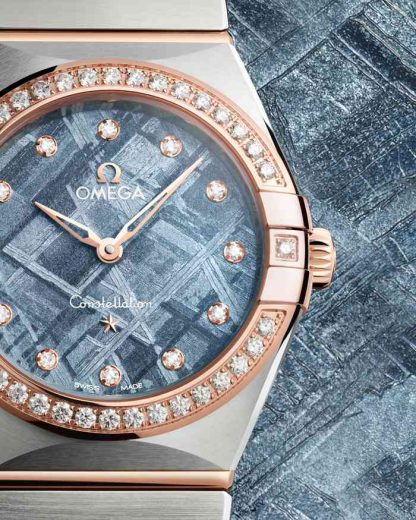 Omega Constellation 28 mm, staal - Sedna™ gold met staal - Sedna™ gold 131.25.28.60.99.001 - Afbeelding 3