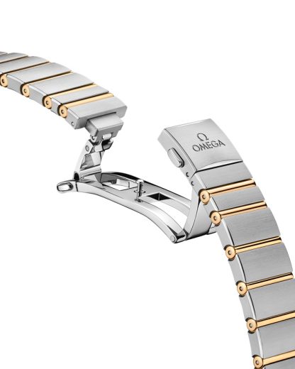 Omega Constellation 28 mm, staal - geelgoud met staal - geelgoud 131.20.28.60.52.002 - Afbeelding 4
