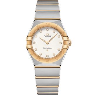 Omega Constellation 28 mm, staal - geelgoud met staal - geelgoud 131.20.28.60.52.002
