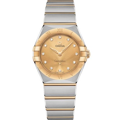 Omega Constellation 28 mm, staal - geelgoud met staal - geelgoud 131.20.28.60.58.001