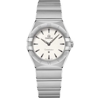 Omega Constellation 28 mm, staal met staal 131.10.28.60.02.001