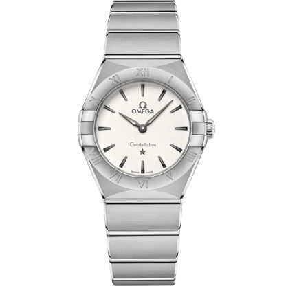 Omega Constellation 28 mm, staal met staal 131.10.28.60.02.001