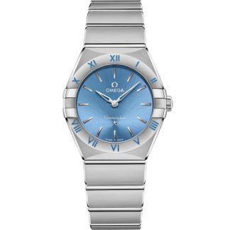 Omega Constellation 28 mm, staal met staal 131.10.28.60.03.001