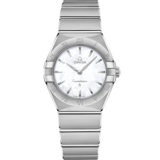 Omega Constellation 28 mm, staal met staal 131.10.28.60.05.001