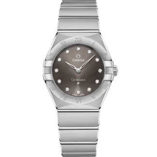 Omega Constellation 28 mm, staal met staal 131.10.28.60.56.001