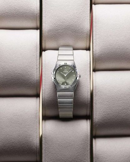 Omega Constellation 28 mm, staal met staal 131.10.28.60.60.001 - Afbeelding 4