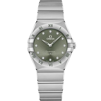Omega Constellation 28 mm, staal met staal 131.10.28.60.60.001