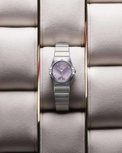 Omega Constellation 28 mm, staal met staal 131.10.28.60.60.002 - Afbeelding 4