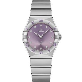 Omega Constellation 28 mm, staal met staal 131.10.28.60.60.002