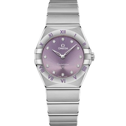 Omega Constellation 28 mm, staal met staal 131.10.28.60.60.002