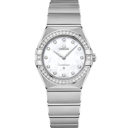 Omega Constellation 28 mm, staal met staal 131.15.28.60.55.001