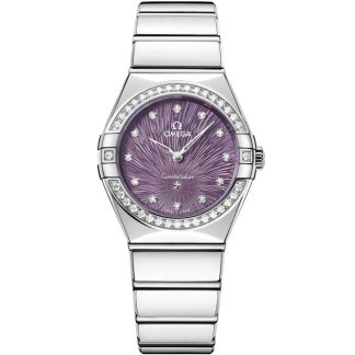 Omega Constellation 28 mm, staal met staal 131.15.28.60.60.001