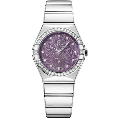 Omega Constellation 28 mm, staal met staal 131.15.28.60.60.001