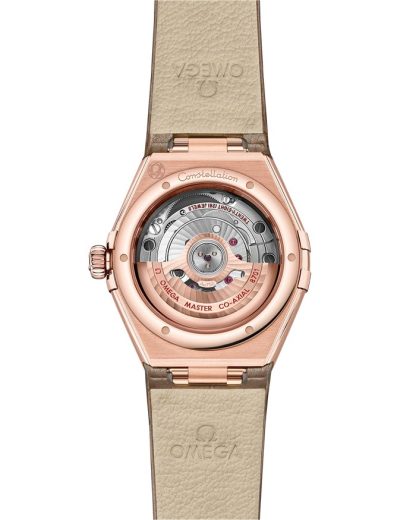 Omega Constellation 29 mm, Sedna™ gold met leren band 131.53.29.20.55.002 - Afbeelding 2
