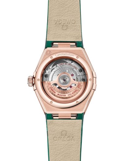 Omega Constellation 29 mm, Sedna™ gold met leren band 131.53.29.20.99.002 - Afbeelding 2