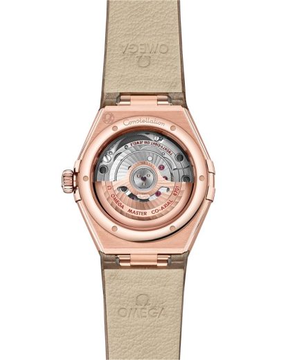 Omega Constellation 29 mm, Sedna™ gold met leren band 131.58.29.20.52.002 - Afbeelding 2