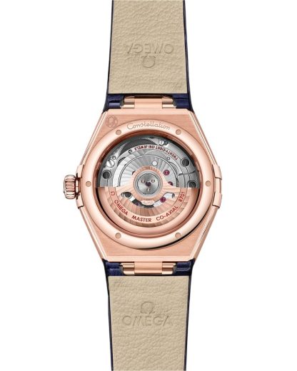 Omega Constellation 29 mm, Sedna™ gold met leren band 131.58.29.20.53.003 - Afbeelding 2