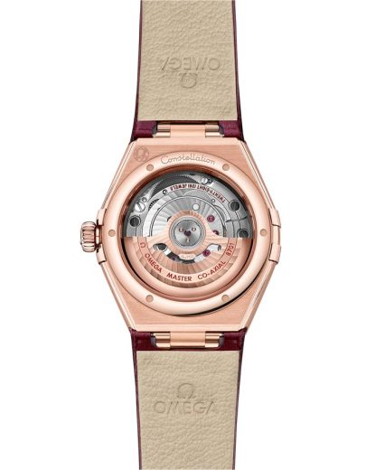 Omega Constellation 29 mm, Sedna™ gold met leren band 131.58.29.20.55.002 - Afbeelding 2
