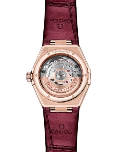 Omega Constellation 29 mm, Sedna™ gold met leren band 131.58.29.20.99.001 - Afbeelding 2