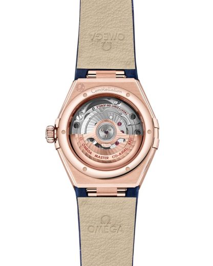 Omega Constellation 29 mm, Sedna™ gold met leren band 131.58.29.20.99.006 - Afbeelding 2