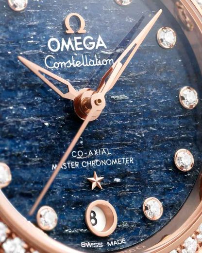 Omega Constellation 29 mm, Sedna™ gold met leren band 131.58.29.20.99.006 - Afbeelding 3