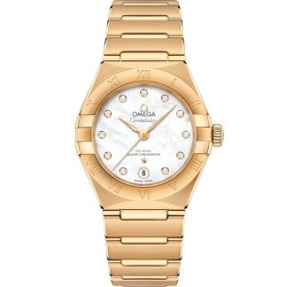 Omega Constellation 29 mm, geelgoud met geelgoud 131.50.29.20.55.002
