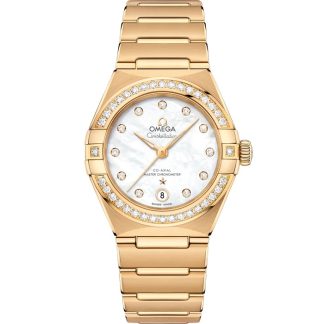 Omega Constellation 29 mm, geelgoud met geelgoud 131.55.29.20.55.002