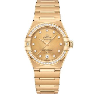 Omega Constellation 29 mm, geelgoud met geelgoud 131.55.29.20.58.001