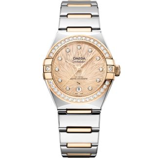 Omega Constellation 29 mm, staal - Moonshine™ gold met staal - Moonshine™ gold 131.25.29.20.58.002