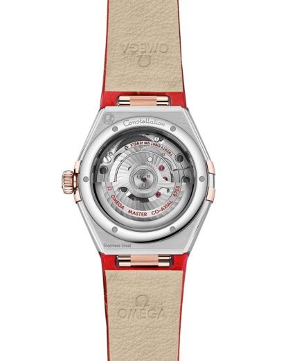 Omega Constellation 29 mm, staal - Sedna™ gold met leren band 131.23.29.20.99.002 - Afbeelding 2