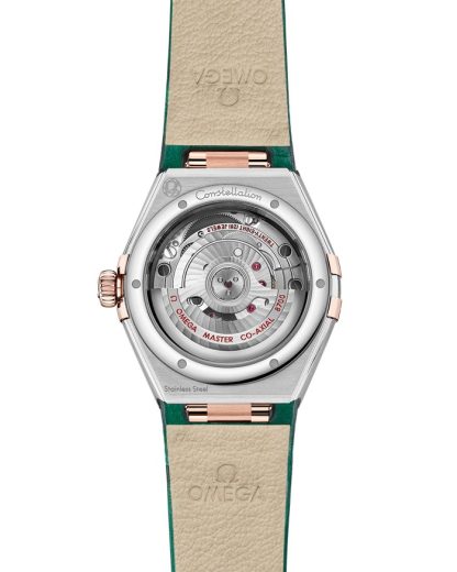 Omega Constellation 29 mm, staal - Sedna™ gold met leren band 131.28.29.20.99.001 - Afbeelding 2